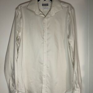 Michael Kors Men's Cream Dress Shirt